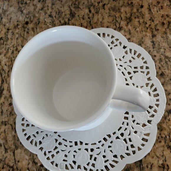 L@@K GRACE Grey & Gold Fine Porcelain Coffee/Tea Mug ~ Contemporary & Classic - Picture 4 of 5
